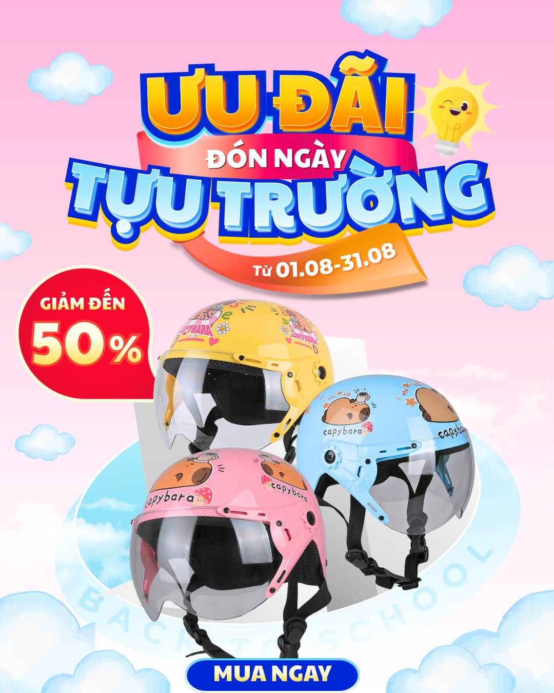 Sale 50% tất cả